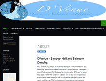 Tablet Screenshot of dancedvenue.com